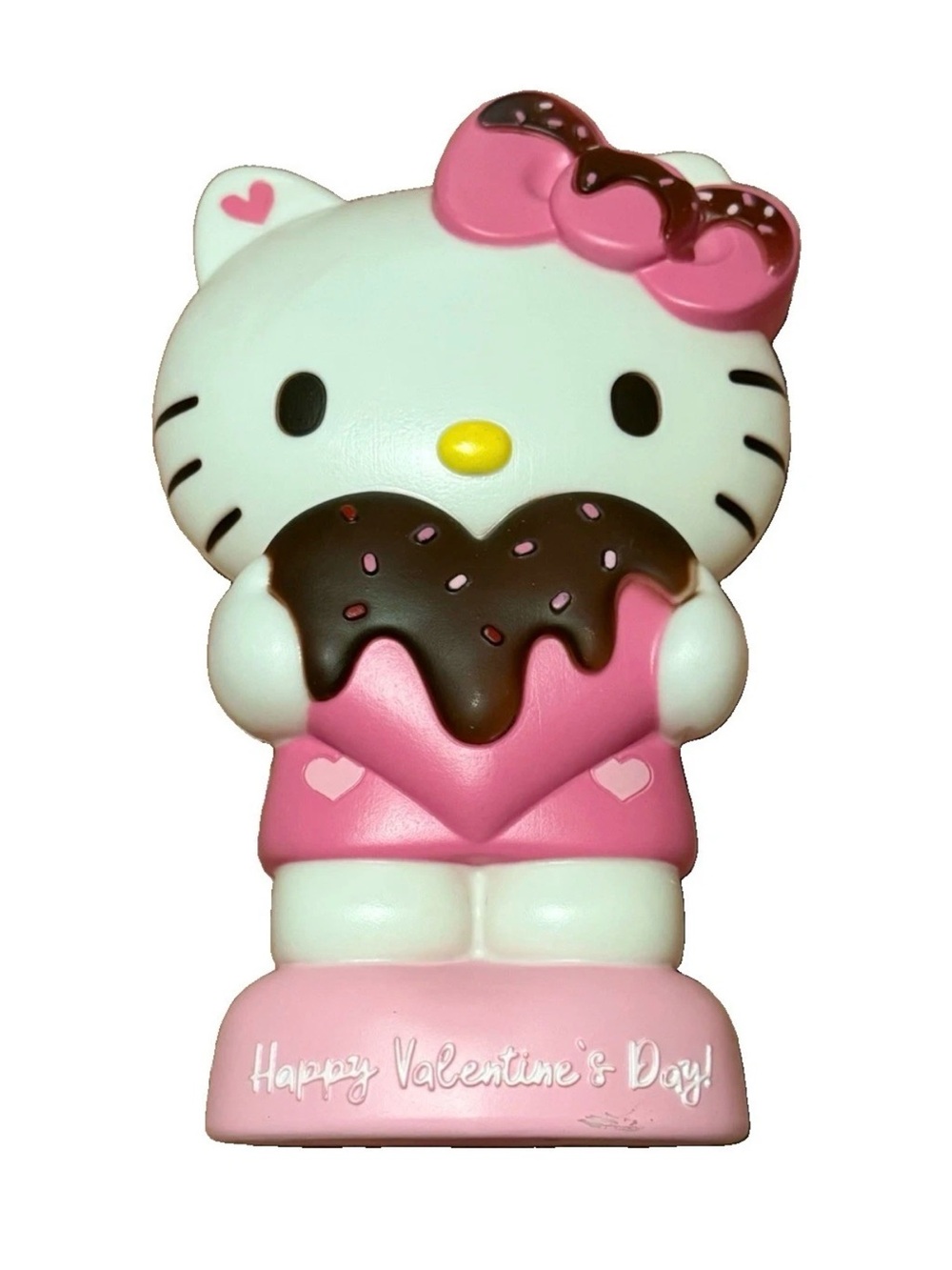 Hello Kitty “Love is Sweet” Valentine's Day Blow Mold Lighted Décor w/Donut 2026